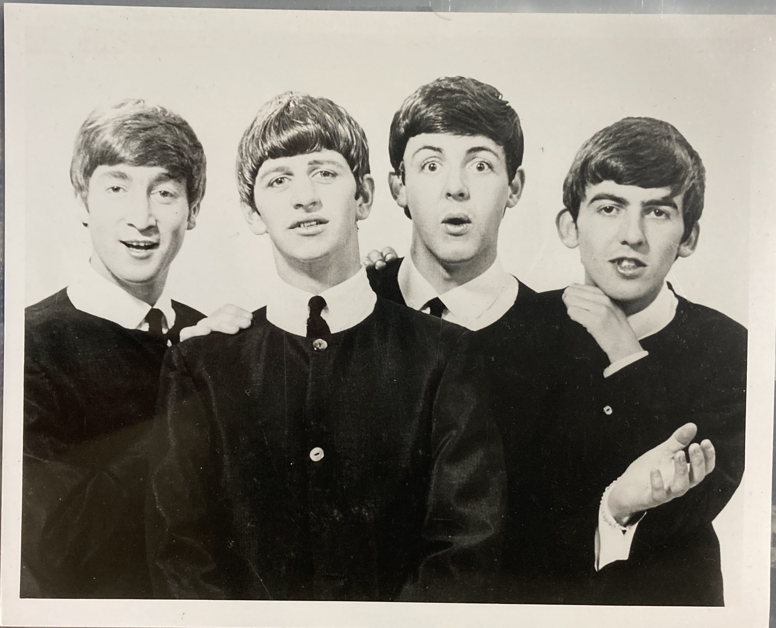 BEATLES POSTCARDS AND PROMOTIONAL EPHEMERA. - Image 3 of 24