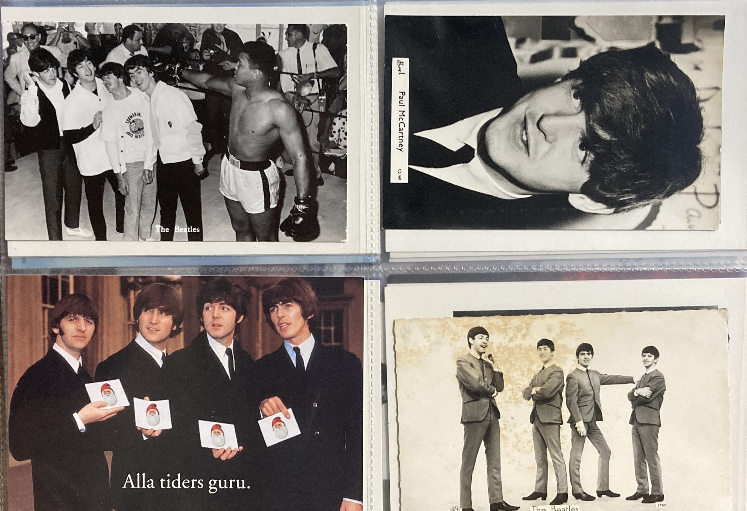 BEATLES POSTCARDS AND PROMOTIONAL EPHEMERA. - Image 11 of 24