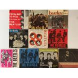 THE BEATLES - SWEDISH & NORWEGIAN 7" COLLECTION.