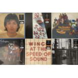 WINGS/PAUL MCCARTNEY & BEATLES LPs (MAINLY NEW AND SEALED COLOURED VINYL).
