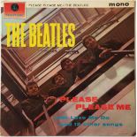 THE BEATLES - PLEASE PLEASE ME LP (2ND UK MONO 'BLACK AND GOLD' - PMC 1202).