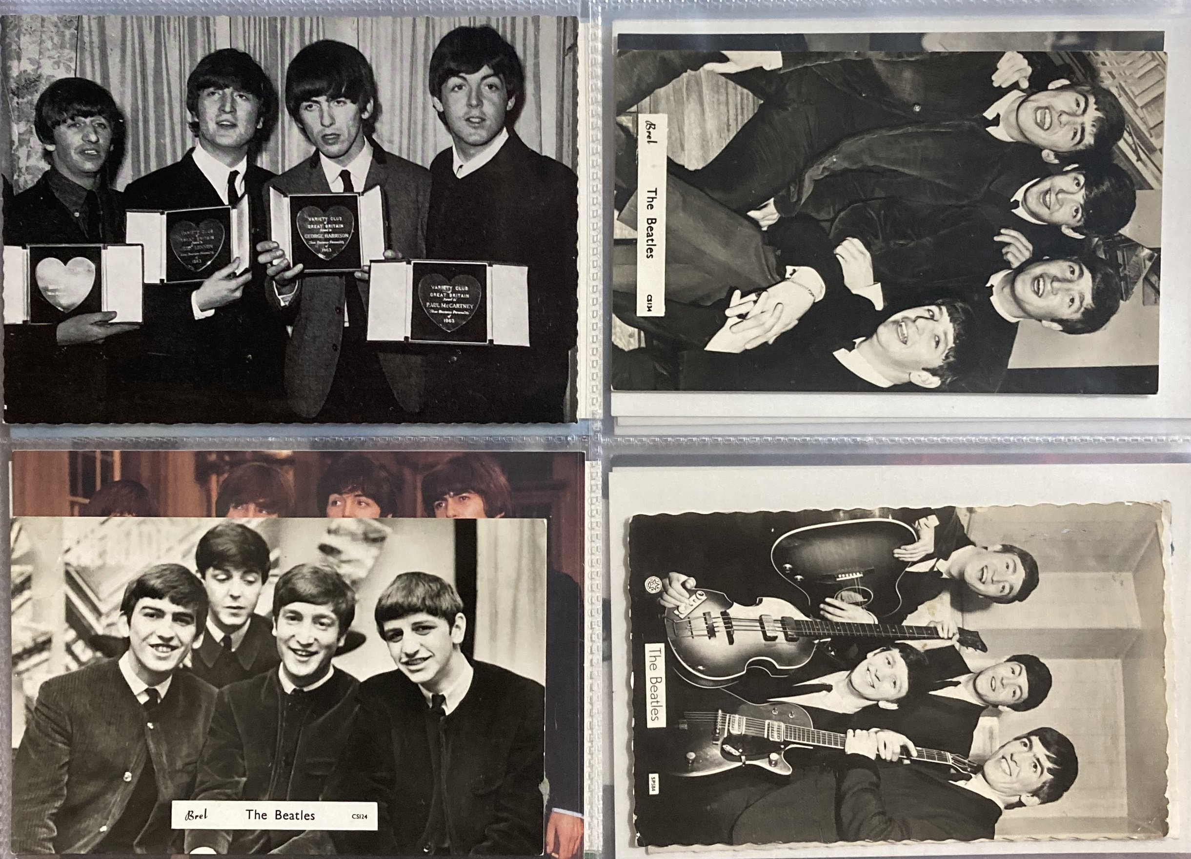 BEATLES POSTCARDS AND PROMOTIONAL EPHEMERA. - Image 10 of 24