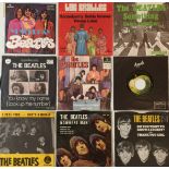 THE BEATLES - OBSCURITIES/ PRIVATE PRESSED 7" COLLECTION.