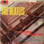 THE BEATLES - PLEASE PLEASE ME LP (1ST UK MONO 'BLACK AND GOLD' - PMC 1202).