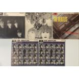 THE BEATLES - STUDIO LPs. Lovely bundle of 5 x early UK (60s Parlophone black/yellow label) LPs.