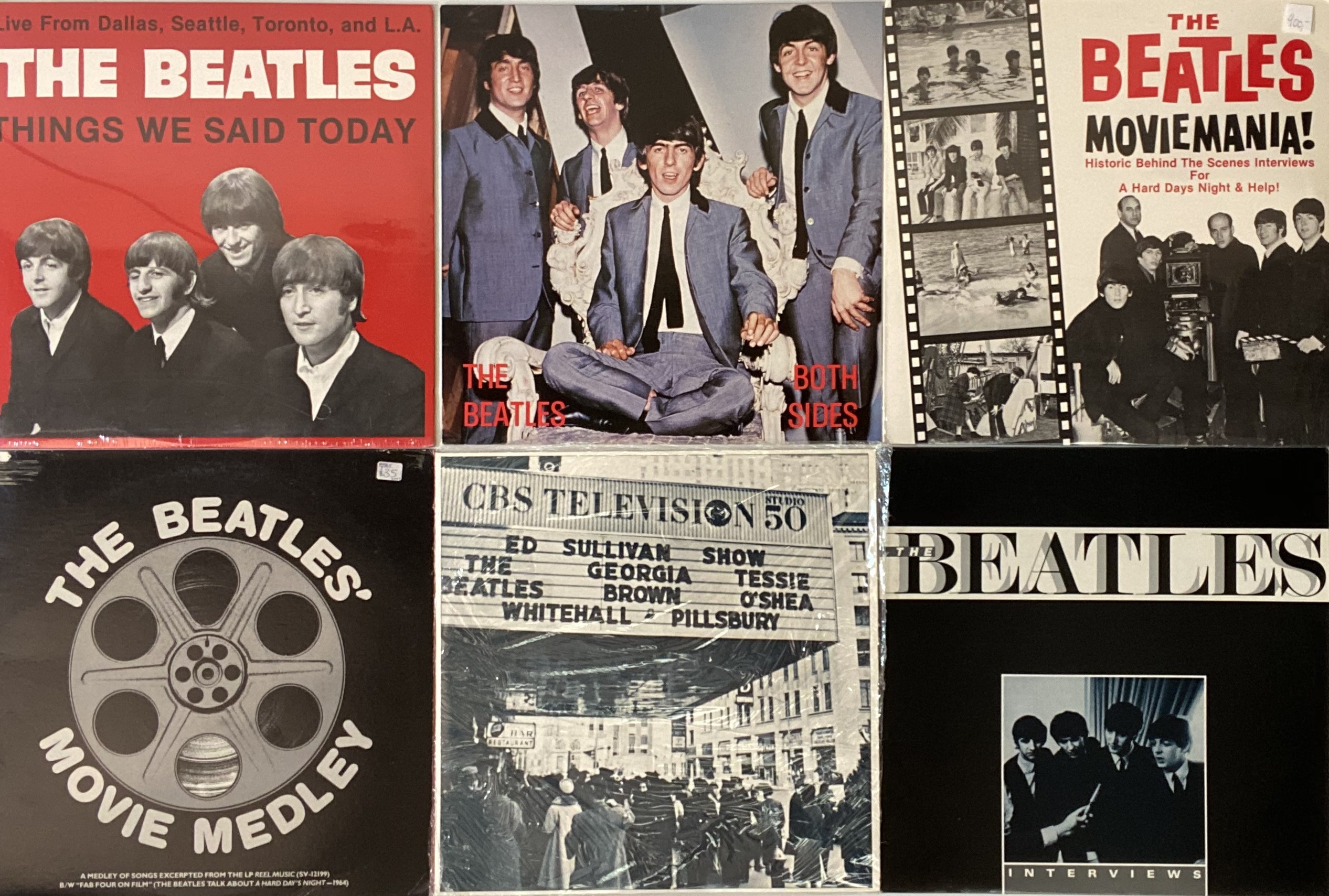 THE BEATLES - PRIVATE PRESSING LPS.