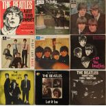 THE BEATLES - AUSTRALIAN 7" RARITIES. A smashing selection of 9 Australian 7" rarities.