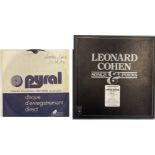 LEONARD COHEN - CBS ACETATE & LP BOX SET.