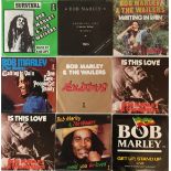 BOB MARLEY AND RELATED - OVERSEAS (MAINLY EU) 7" PRESSINGS.
