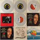 BOB MARLEY AND RELATED UK 7" COLLECTION.