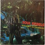 BOB MARLEY AND THE WAILERS - SOUL REBELS LP (ORIGINAL JAMAICAN PRESSING - UPSETTER - TBL 126).