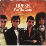 QUEEN - PLAY THE GAME 7" (UK WHITE LABEL PROMO - EMI 5076).