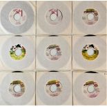 REGGAE LABEL 7" PART 1 - LETTER T'.