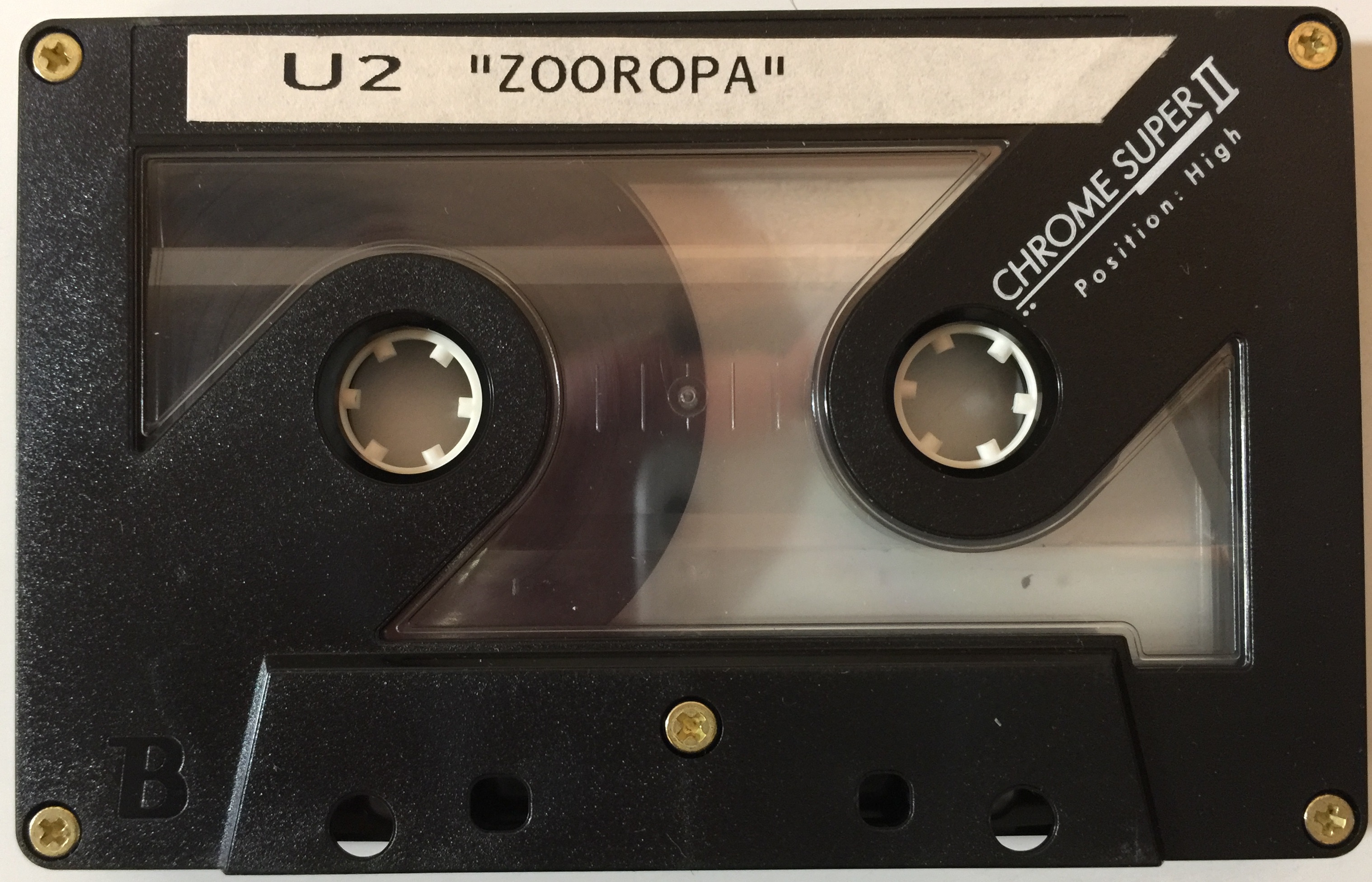 U2 - ZOOROPA (ALBUM PROMO CASSETTE RELEASE).