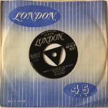 SMILEY LEWIS - DOWN YONDER WE GO BALLIN' 7" (ORIGINAL UK LONDON RELEASE - 45-HL-U 8337).