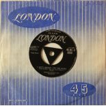 JOHNNY OLENN AND HIS BAND - I AIN'T GONNA CRY NO MORE 7" (ORIGINAL UK LONDON RELEASE - 45 HL-U
