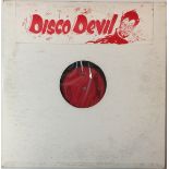 LEE PERRY & THE FULL EXPERIENCES - DISCO DEVIL 12" (ORIGINAL JAMAICAN RED PRINTED SLEEVE - UPSETTER
