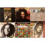 BOB MARLEY & THE WAILERS - UK PRESSING LP/12" COLLECTION.