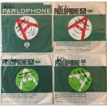 PARLOPHONE 7" COLLECTION - 60s BEAT DEMOS. Wicked selection of 4 x original UK Parlophone 7" demos.