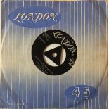 YOUNG JESSIE - SHUFFLE IN THE GRAVEL 7" (ORIGINAL UK LONDON RELEASE - 45-HL-E 8544).