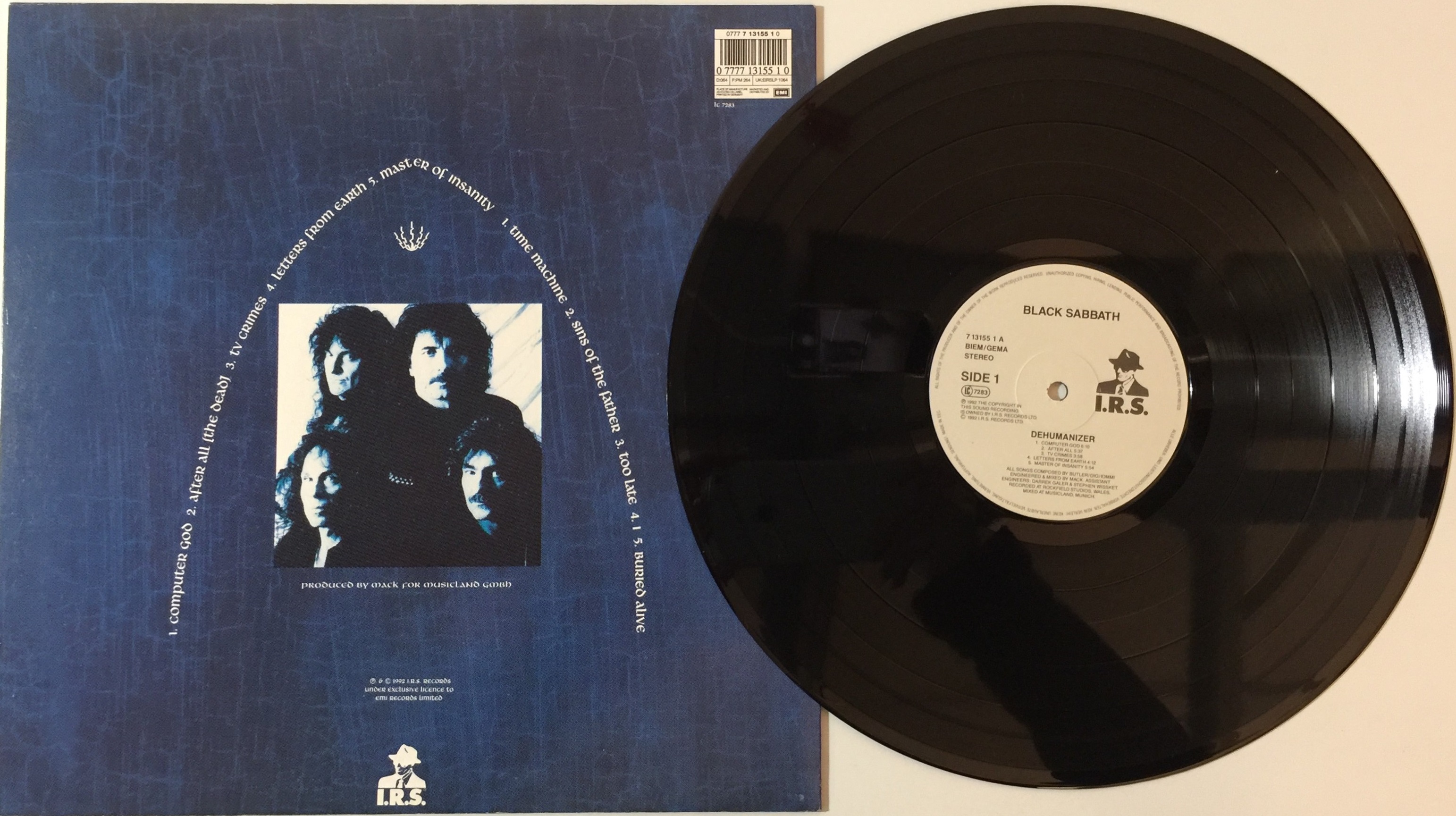 BLACK SABBATH - DEHUMANIZER & CROSS PURPOSES (ORIGINAL PRESSING LPs). - Image 2 of 3