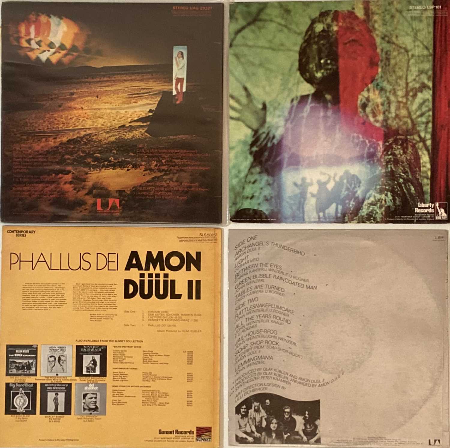 AMON DUUL II LP COLLECTION - Image 2 of 2