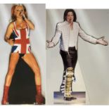 MICHAEL JACKSON / GERI HALLIWELL DISPLAYS