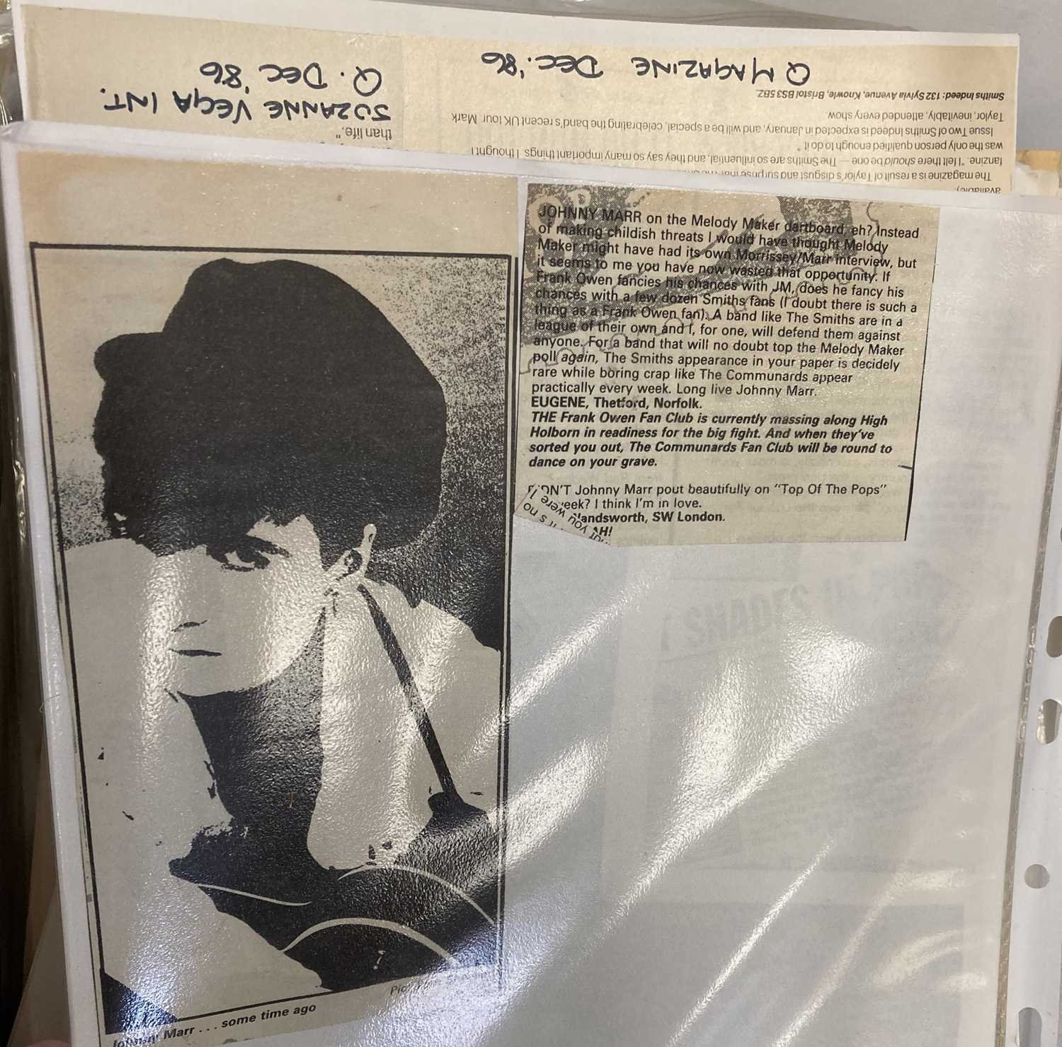 SMITHS PRESS CUTTINGS ARCHIVE - Image 16 of 16