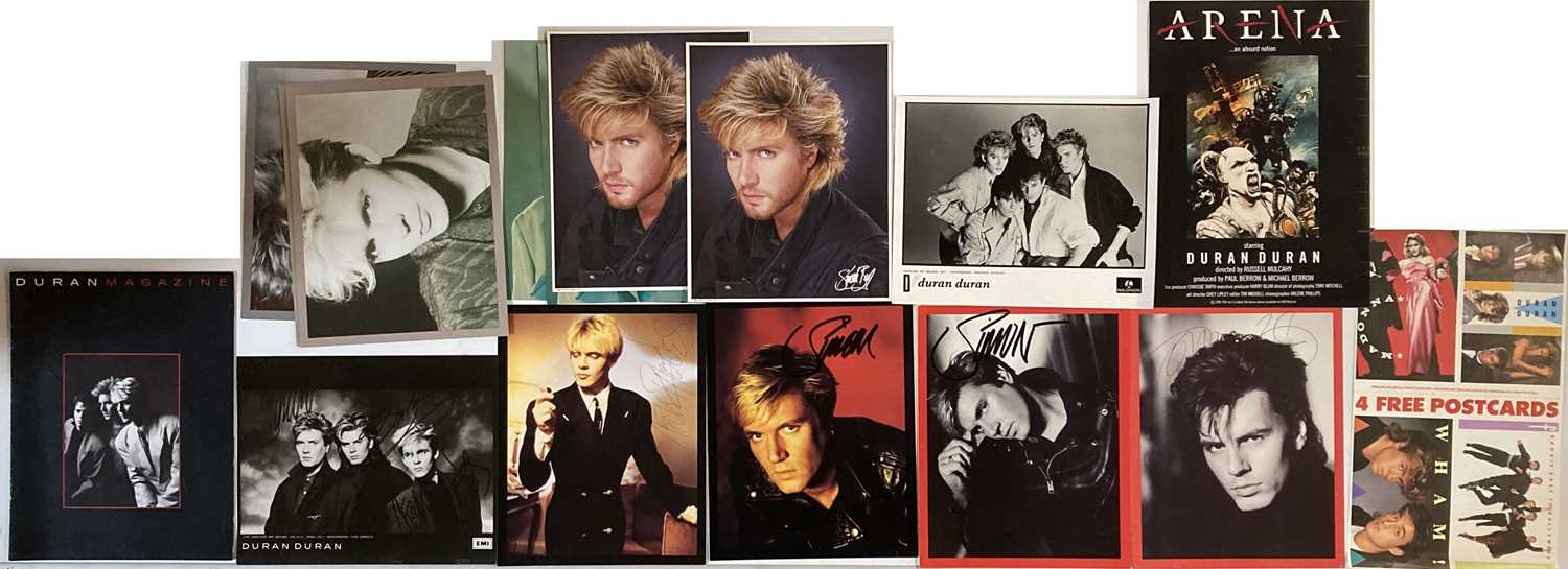 DURAN DURAN MEMORABILIA - Image 3 of 6