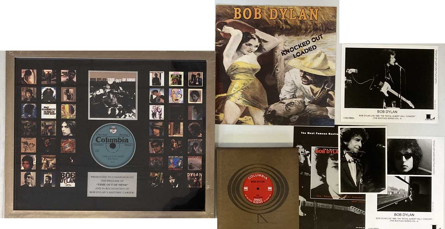 BOB DYLAN MEMORABILIA INC PROOF SLEEVE