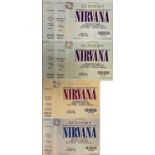 NIRVANA TICKETS 1994 UNUSED