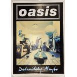 OASIS DEFINITELY MAYBE POSTER