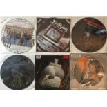 METAL/ HARD ROCK PICTURE DISCS - 7"/ 10"/ 12" COLLECTION