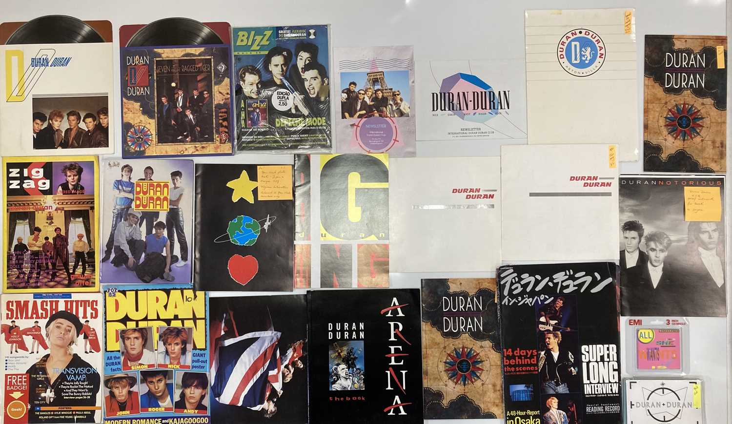 DURAN DURAN MEMORABILIA