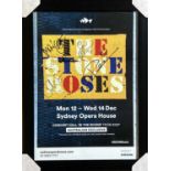 STONE ROSES SIGNED POSTER