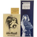 JOHN MAYALL HANDBILL / TICKET