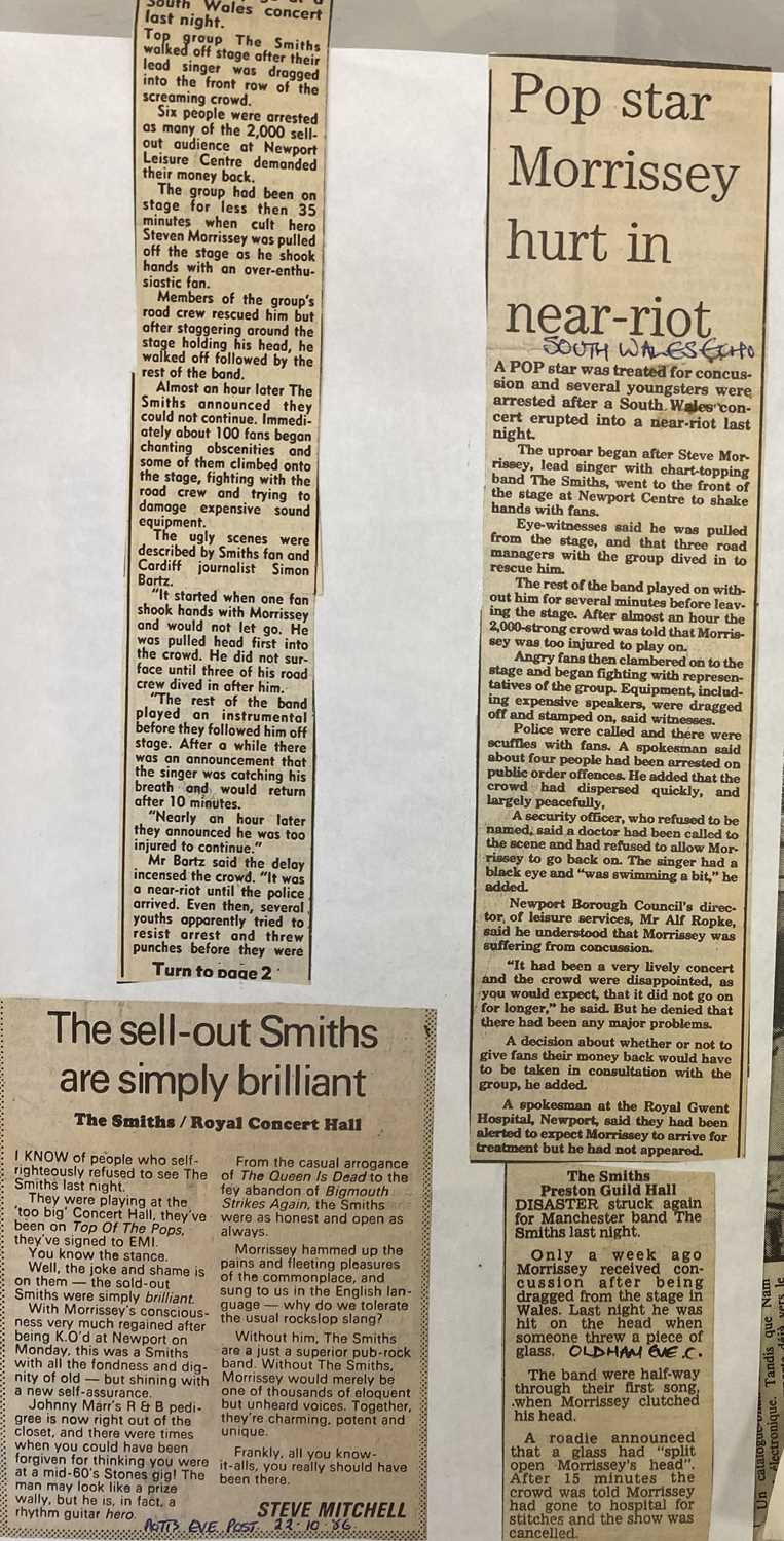 SMITHS PRESS CUTTINGS ARCHIVE - Image 5 of 16