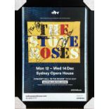 STONE ROSES SIGNED POSTER