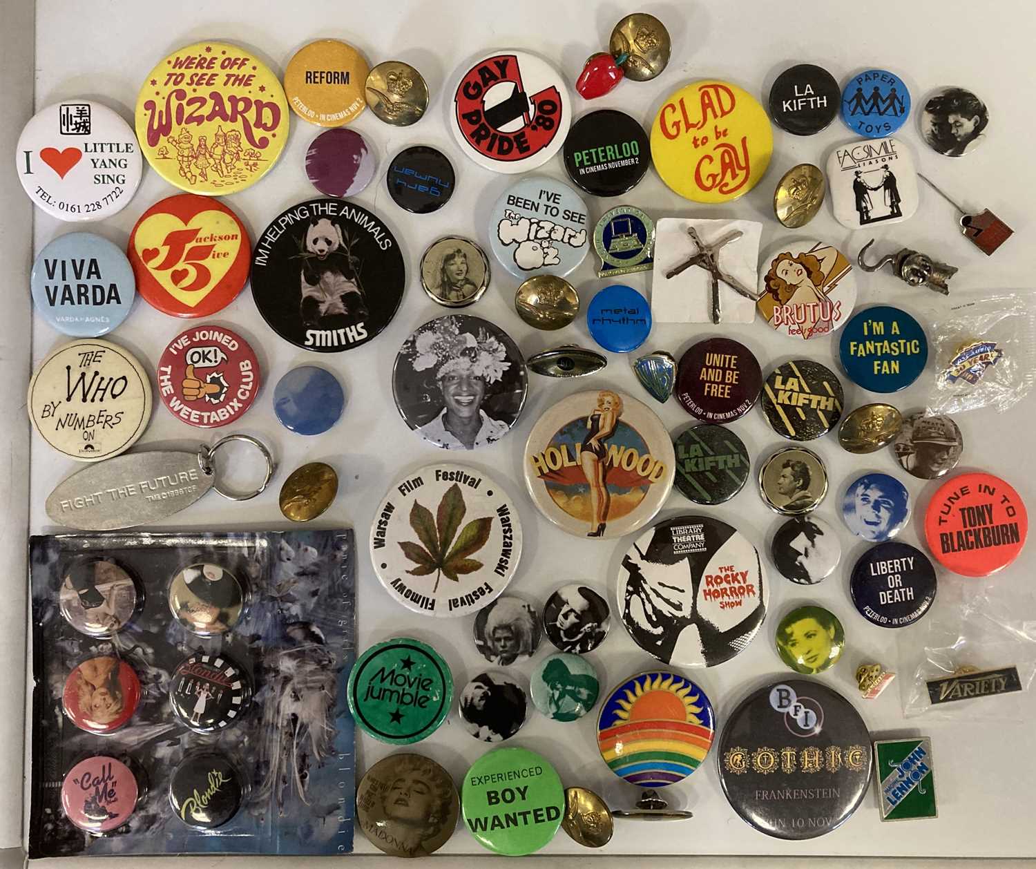 ASSORTED PROMOTIONAL BADGES