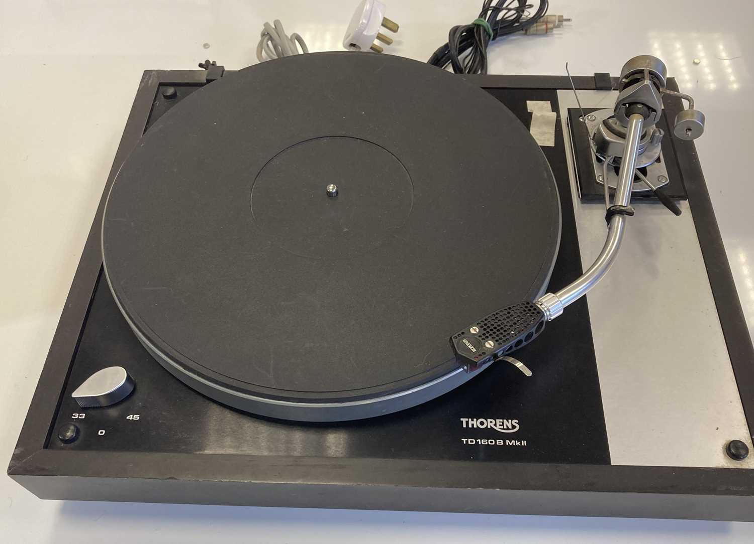 THORENS TURNTABLE AND TECHNICS CASSETTE DECK - Image 2 of 7