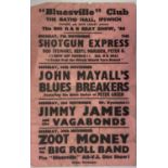 JOHN MAYALL 1966 HANDBILL