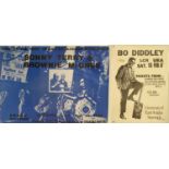 BO DIDDLEY / SONNY TERRY AND BROWNIE MCGHEE POSTERS