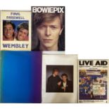 LIVE AID / DAVID BOWIE CONCERT MEMORABILIA