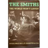 THE SMITHS THE WORLD WON'T LISTEN POSTER