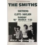 THE SMITHS ON TOUR WITH JAMES POSTER SOUTHEND