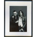 MORRISSEY AND CARL BARAT PHOTOGRAPH