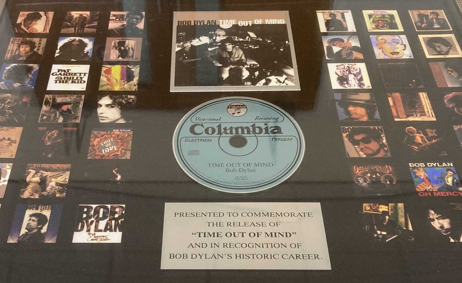 BOB DYLAN MEMORABILIA INC PROOF SLEEVE - Image 2 of 5