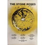 STONE ROSES SIGNED POSTER