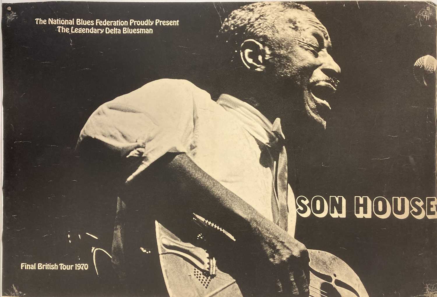 SON HOUSE 1970 TOUR POSTER