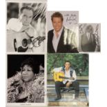 SIGNED PROMOTIONAL IMAGES - ARETHA FRANKLIN AND MORE